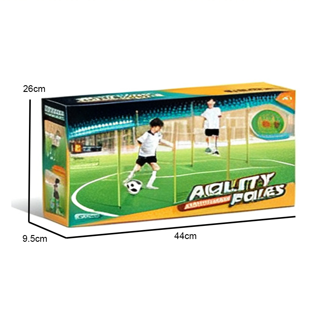SOCCER TRAINING POLE SET（GREEN） toys