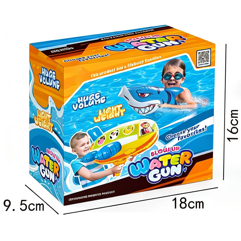 INFLATABLE FIGHTER JET WATER GUN toys
