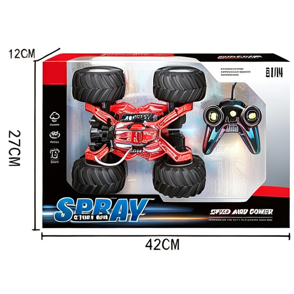 27MHZ R/C CAR W/LIGHT,SPRAY(RED/BLUE) toys